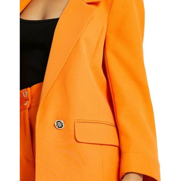 River island orange soft blazer - Picture 4 of 5